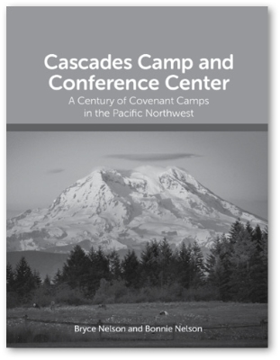 Book Cover with Mount Rainier