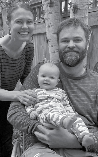 Nels Elde and family
